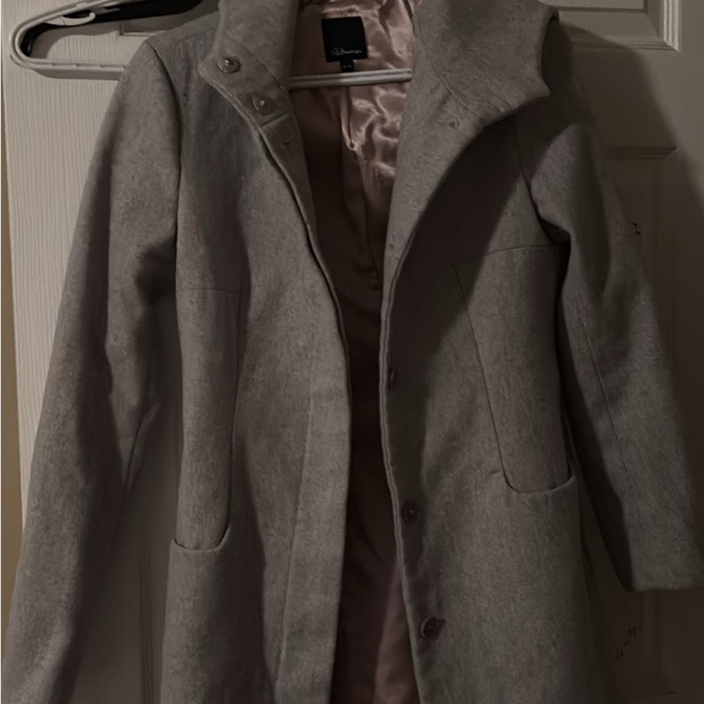 Reitmans Gray Dress Coat
